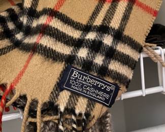 Several legit Burberry's of London items.