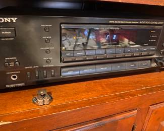 Sony stereo receiver.