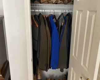 Over 30 pairs of boots by Tony Lama, Justin, and many others.