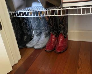 This sale has more boots on the floor than Saturday night at Gilley's.