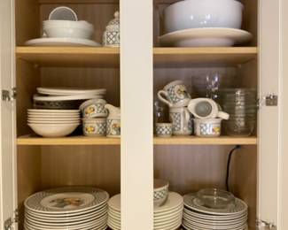 Villeroy and Boch Basket pattern set.