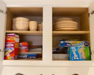 Beat inflation. Buy storage goods and cooking ware at estate sales.