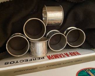 Several pieces of sterling silver.