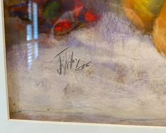 Pastel by Alabama artist John Kelley.