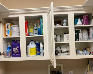 Cleaning supplies.