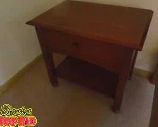 Ethan Allen 1Drawer Lower Bottom Shelf Night Stand