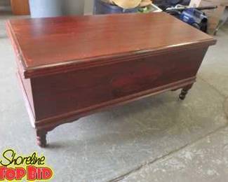 Vintage Caswell Runyan Cedar Chest