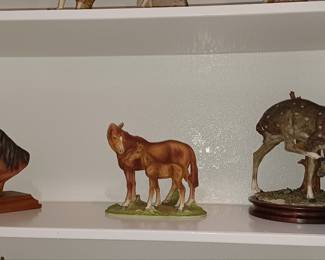 Horse figurines