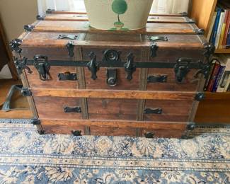Antique Steamer Trunk