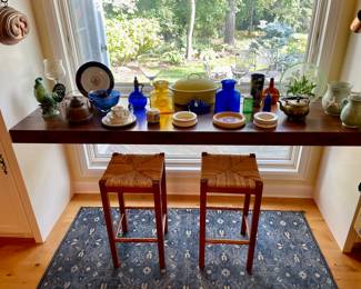 Ralph Lauren Area Rug, Copper Molds, Children's Dishes (Wedgwood, Teddy Ware), and more...