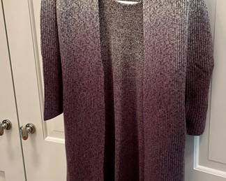 Sweater Dress and Matching Coat