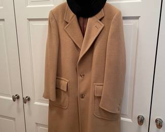 Camelhair Coat, Felt Hat