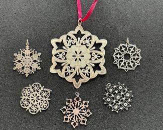 Sterling Snowflakes by Joseph Domjan. 