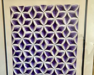 Framed 3D Paper Cut by Anne Youkeles 