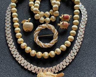 Vintage Costume Jewelry ~ Dior, Tahari, Carolee, and more...