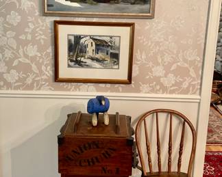 Oil Painting (top) removed by family.