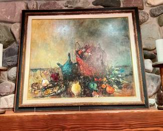  Original Oil  by French Artist Michel Girard