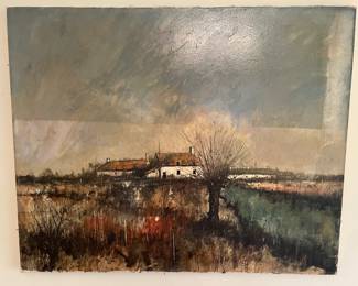 Original Oil by French Artist Michal Girard