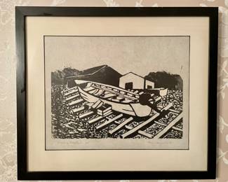 Alice Benjamin C.1960 ~ "Fishing Boat"