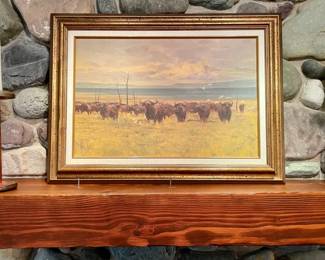 Artist  Hannes  Meintjes ~ Fabulous Buffalo! 