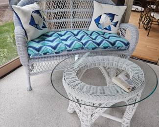 Wicker furniture set