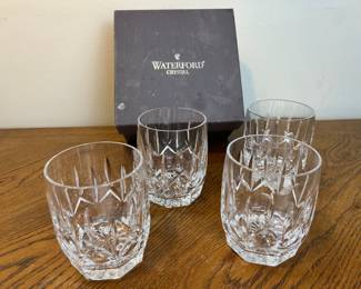 Set Of Four Waterford Crystal Cocktail Glasses