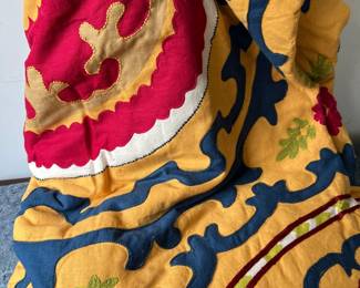 Natori Queen Duvet In Suzani Textile