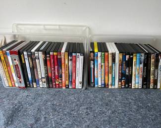 Assortment Of 42 DVDs