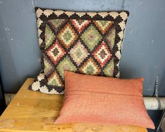 Throw Pillow Duo In Harvest Tones