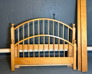 Golden Maple Queen Size Bedframe