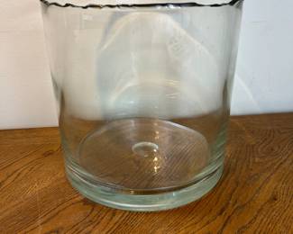 Large Thick Handmade Glass Fishbowl Or Terrarium