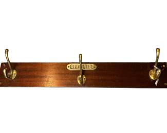 "Officers" Coat Hook Rack