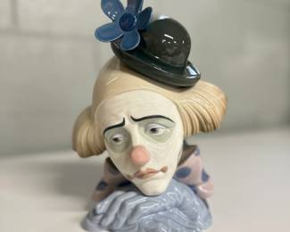 Lladro Clown Head Bowler #5130