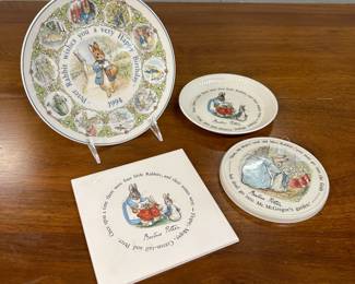 Wedgwood Beatrix Potter Collectible Plates