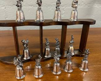 Beatrix Potter Silver Plated Bell Collection