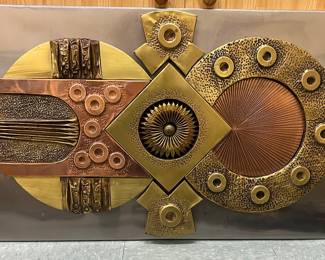 Large metal wall art