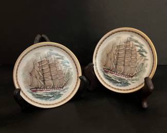 Coalport miniature plates