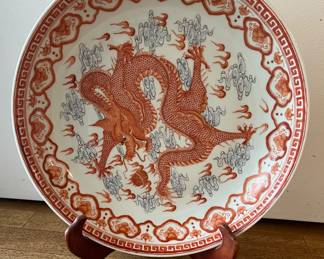Porcelain plate from Thailand