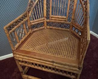 Rattan chair (1 of 2)
