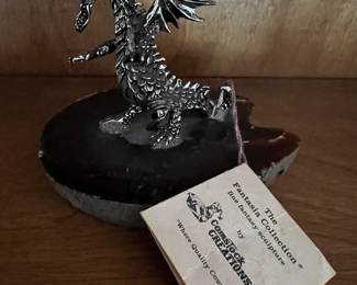 Pewter dragon from Fantasia Collection