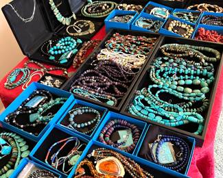 Jay King Mine Finds, Turquoise, Amber, Coral, and Semi Precious Gemstone Jewelry