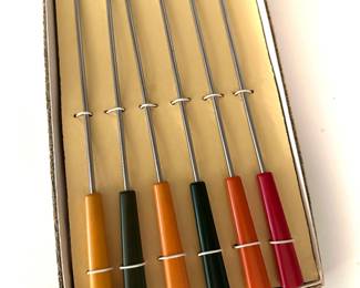 Bakelite Handle Fondue Picks