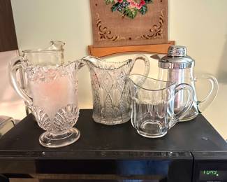 vintage glassware