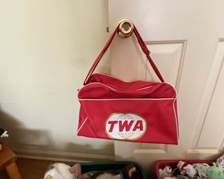 TWA SOLD  carry on bag, vintage