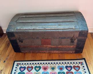 antique trunk