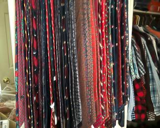 Mens ties, some brand new Brooks brothers