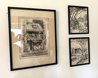 Paul Geissler Signed Etching