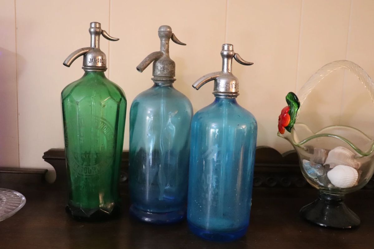 Antique Seltzer Water Bottles  