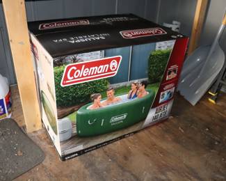 New Coleman 77" x 28" Hot Tub