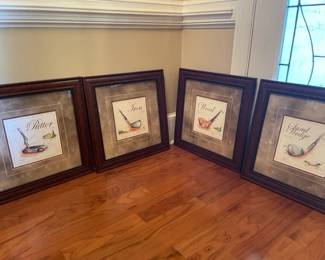 Framed Golf Art